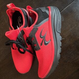 New Slip Resistant Red Athletic Shoes